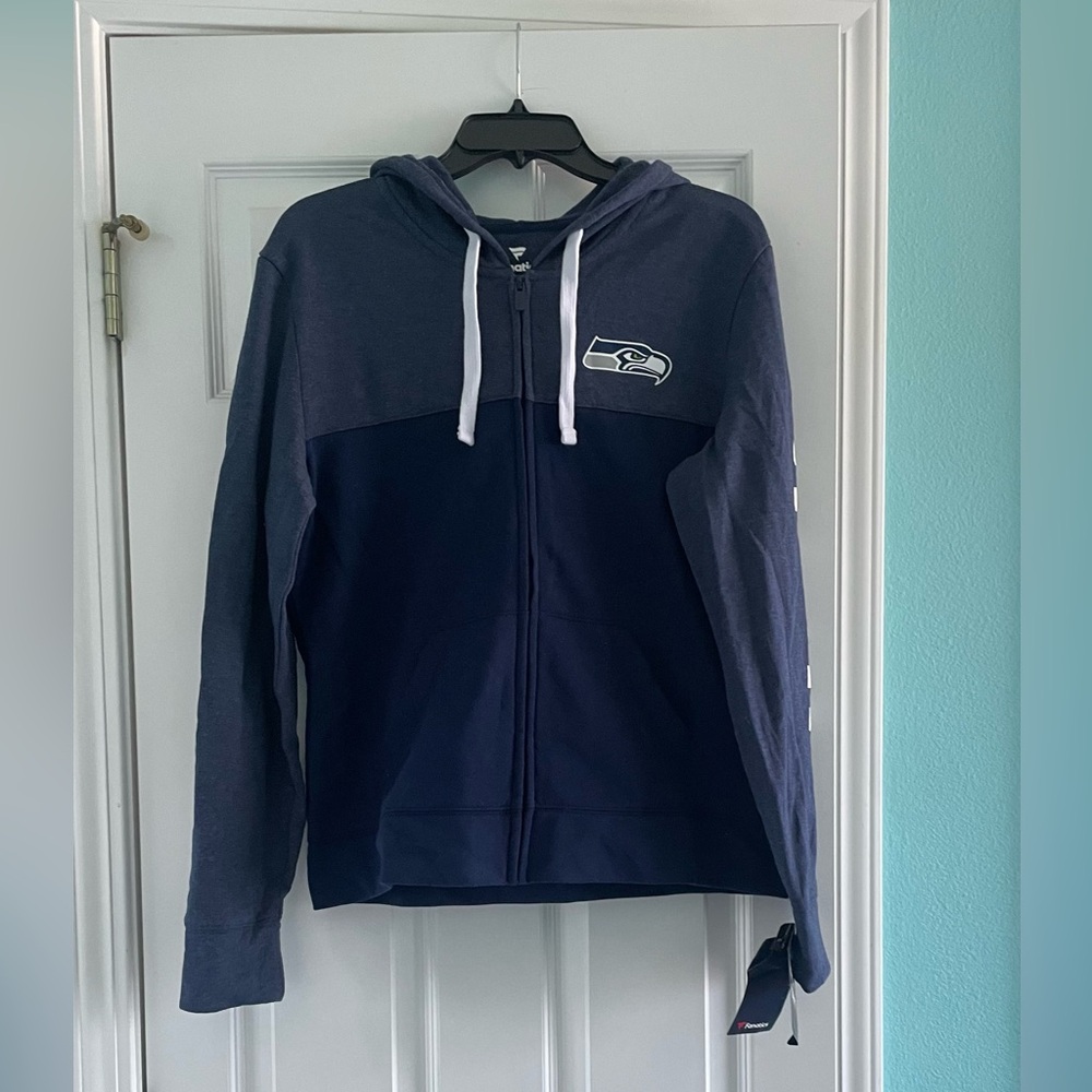 Seahawks Zip Up Hoodie